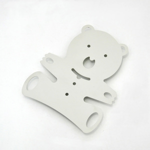 Design habile joli sous-plat en forme d'os de poisson blanc - Product Image 6