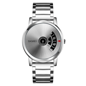 Vente en gros de montres-bracelets à quartz pour hommes <span class=keywords><strong>Skmei</strong></span> <span class=keywords><strong>1260</strong></span> personnalisées, en acier inoxydable, étanches - Product Image 6