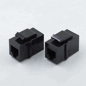 Adaptateur de connecteur Keystone de catégorie 6, femelle à femelle, 1 port 6P6C, avec boucle d'insertion, meilleur prix, bonne qualité - Product Image 2