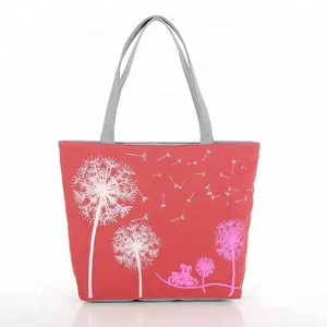 Fashion Korean Custom Shopping Women Student Shoulder Bag Canvas Handbag