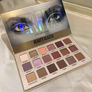 BEAUTY GLAZED Palette d'ombres à paupières 18 Kleuren Matte Oogschaduw palette Glitter oogschaduw Make-Up Naakt Make set Korea Cosmetica