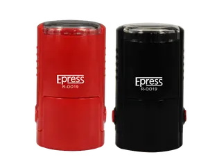 epress 부드러운 좋은 성능 원형 19mm 포켓 비즈니스 스탬프 판매, 자기 잉크 stamper