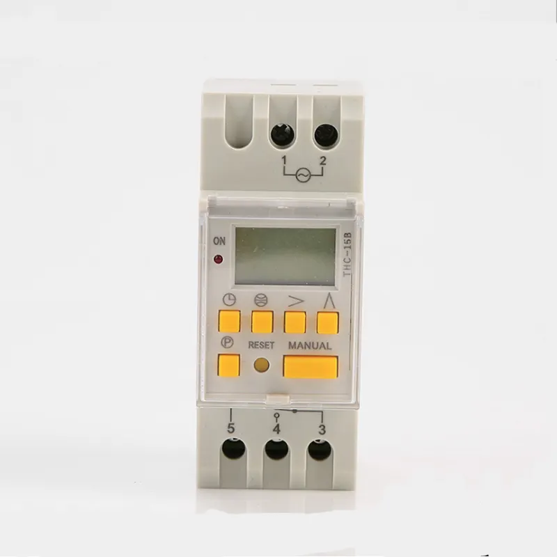 THC15B-12 12V Programmable LatitudeとLongitude Time Control Switch DHC-15B Max 16A Time Switch