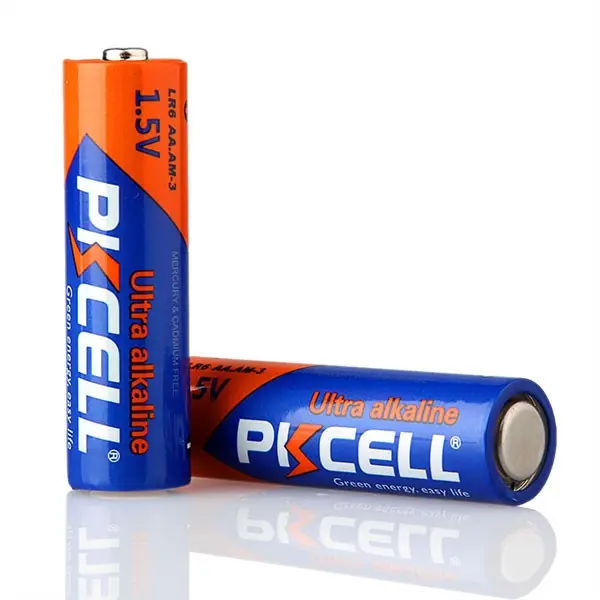 Pkcell brand Size Am3 1.5v Mp3 Player Mx1500 4006 Lr6 Aa Battery Ultra Digital Alkaline Battery