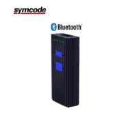 Lector de Códigos QR para Exteriores, Escáner de Códigos de Barras Inalámbrico 1D/2D, Portátil, Manos Libres, con Mini USB, Symcode MJ-2877
