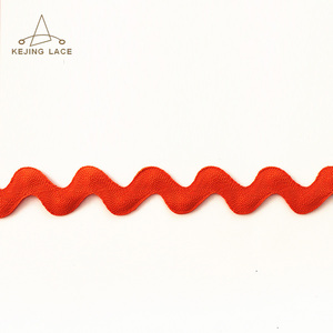 Customized Waved Bending <strong>Fringe</strong> <strong>Trims</strong> for Crafts Sewing Bows Jewelry Ric Rac <strong>Trims</strong> for Home Textiles Garment - Product Image 2