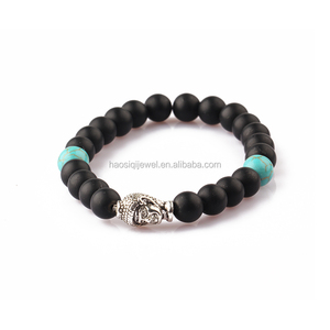 Última moda estilo Buda pulsera de los granos de la joyerí<span class=keywords><strong>a</strong></span> para hombre pulseras joyerí<span class=keywords><strong>a</strong></span> hecha <span class=keywords><strong>a</strong></span> <span class=keywords><strong>mano</strong></span> - Product Image 4