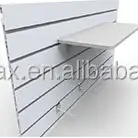 Listón de aluminio portátil de doble cara con panel de tela, expositor para tienda