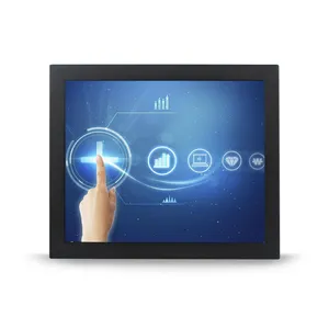 למעלה איכות פטל pi 4:3 כיכר 12.1 inch tft lcd מסך מגע מסגרת פתוחה lcd מגע צג תצוגה