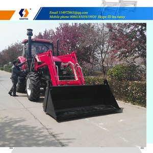 Nuevo modelo <span class=keywords><strong>de</strong></span> cargador frontal <span class=keywords><strong>tractor</strong></span> CE con 4 en 1 cubo - Product Image 6