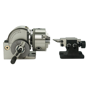 BS-0 CNC fraiseuse universel, divisant la tête Avec 125mm <span class=keywords><strong>mandrin</strong></span> <span class=keywords><strong>3</strong></span> <span class=keywords><strong>mors</strong></span> - Product Image 2