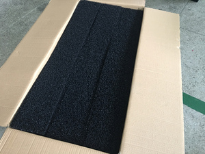Protector de <span class=keywords><strong>Canaletas</strong></span> de Lluvia para Techo, Espuma de Silicona Reticulada, Filtro de Esponja para <span class=keywords><strong>Canaletas</strong></span> - Product Image 6