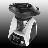 Procesador de alimentos de acero inoxidable al por mayor y licuadora multifuncional de alta potencia con función de vaporizador