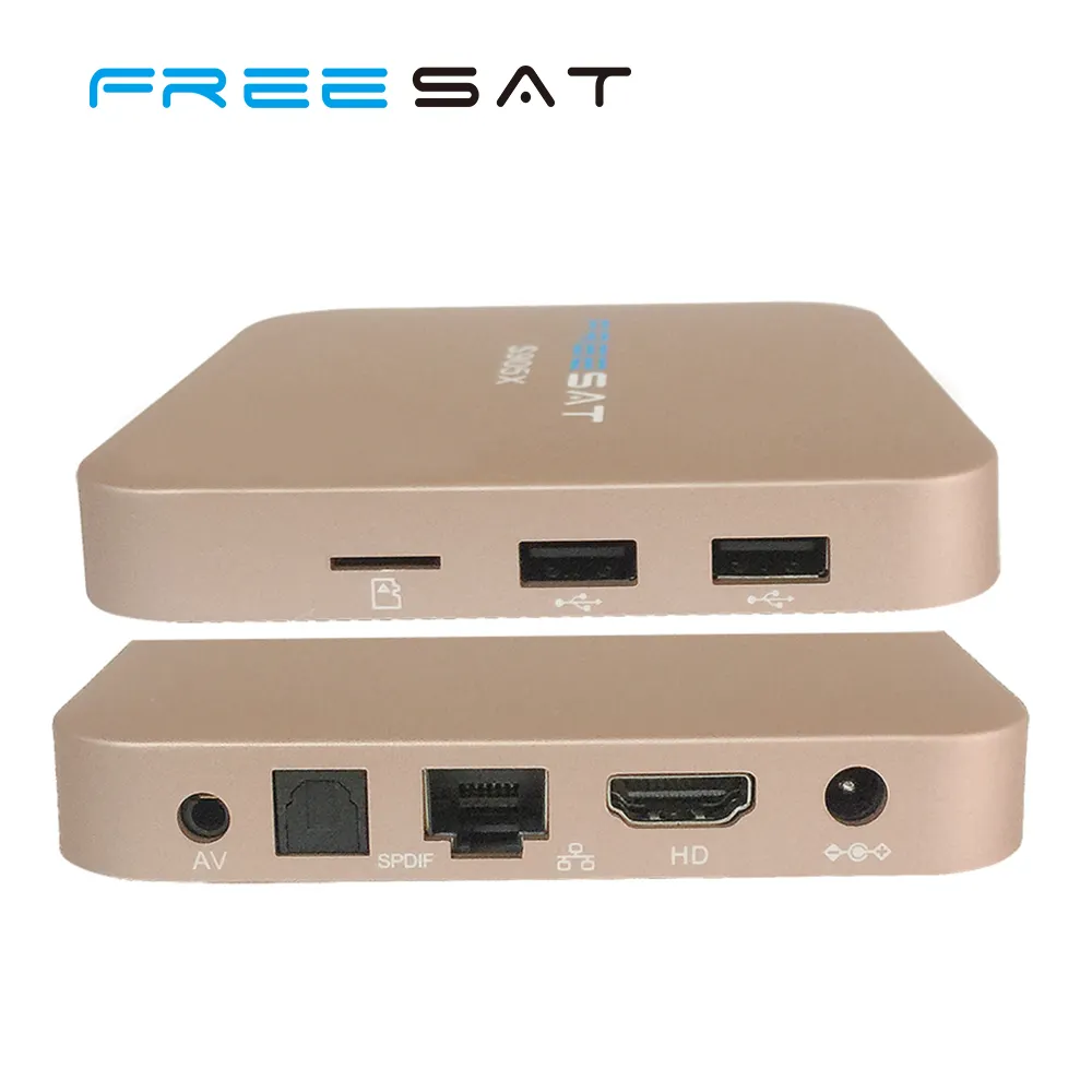 Freesat Amlogic S905X Android6.0 OS TV Box 2 ГБ + 16 ГБ XBMC BT4.0 5 Г 2.4 Г с Пользователем руководство