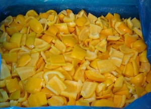 IQF — cloche de poivre jaune glacé, prix au Capsicum - Product Image 5