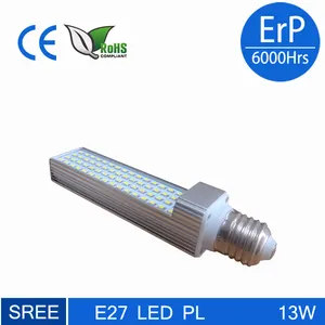 China fabricante de alta brilho g24 led pl luz