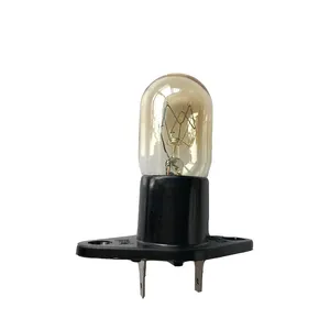 キッチン家電で広く使用されている透明インジケータランプ白熱電球