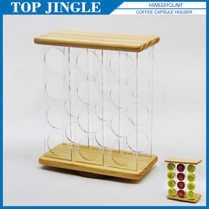 16 way acrylic rotary coffee Capsule stand - Product Image 4
