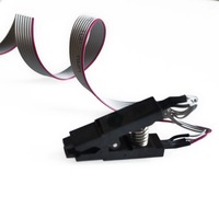 Clip de prueba SOIC8 SOP8 de alta calidad para programación en circuito EEPROM 93CXX/25CXX/24CXX en programador USB TL866CS TL866A
