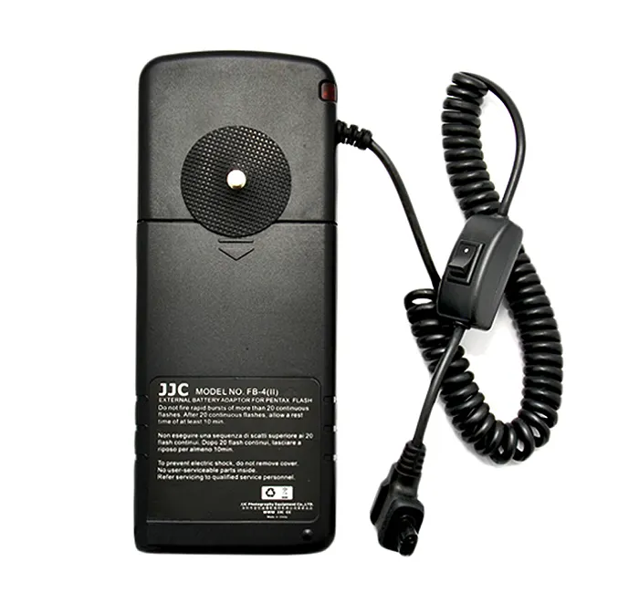 JJC FB-4(II) Flash Battery Pack replace Pentax TR Power Pack III for Pentax AF-540 FGZ Flash