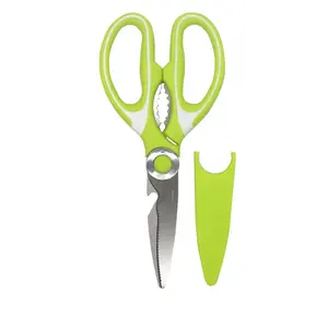 SmileTools multi-purpose stainless steel Poultry Bone Shears kitchen scissors for cutting meat