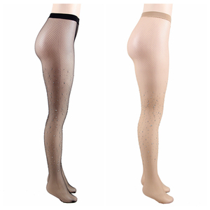 Calze a Rete Sexy con Strass Luccicanti per Donna, Vendita all'Ingrosso - Product Image 4