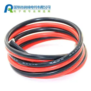 Free Sample 8 10 12 14 16 18 20 22 24 26 AWG Tinned CopperとUltra Soft Silicone Electric Wire