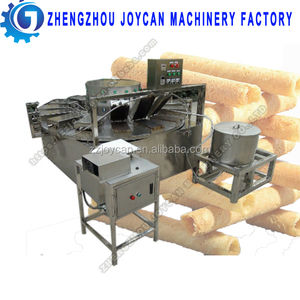 Trứng tự động cuộn wrapper làm máy Trứng biscuit cuộn Wafer stick máy làm - Product Image 4