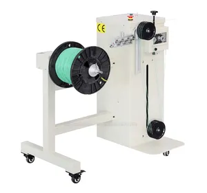 Wire pay-off stand machine Wire straighten and pull machine Heavy duty cable spool dereeling Machine