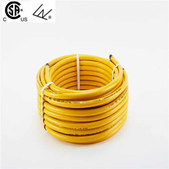 CSA CSST UNDERGROUND GAS LINE CORRUGATED STAINLESS STEEL TUBING