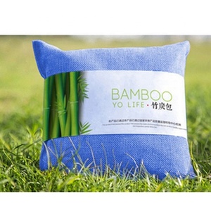Sacs purifiants d'air en bambou et charbon <span class=keywords><strong>de</strong></span> bois <span class=keywords><strong>naturel</strong></span>, ml, purifiants d'air, désodorisant pour placards - Product Image 2