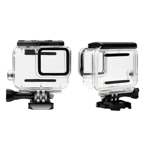 Teyes-coque étanche pour <span class=keywords><strong>GoPro</strong></span>, étui de protection pour <span class=keywords><strong>Gopro</strong></span> <span class=keywords><strong>Hero</strong></span> <span class=keywords><strong>7</strong></span> blanc et argent - Product Image 3