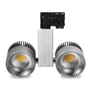 Kommerziellen 40 Watt 2-licht 1 phase/2 phase/3 phase FÜHRTE schienenlicht - Product Image 2