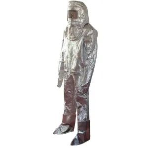 Combinaison résistante aux hautes températures, vêtements ignifuges aluminisés - Product Image 2