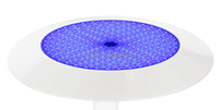 Lumière LED subaquatique pour piscine et aménagement paysager, 1,5 pouces, super fine, en plastique PC, 12V, IP68, WiFi/DMX512/contrôle à distance, CRI 95 élevé, dimmable