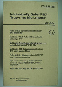 <span class=keywords><strong>Fluke</strong></span> <span class=keywords><strong>28</strong></span> II-EX A Sicurezza Intrinseca IP67 True-rms Multimetro - Product Image 5