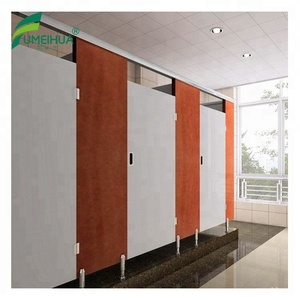 Sistema de Mamparas <span class=keywords><strong>para</strong></span> Baños Modernas Prefabricadas, <span class=keywords><strong>Tablero</strong></span> Fenólico Compacto HPL con Aleación de Zinc <span class=keywords><strong>para</strong></span> Hoteles, Escuelas y Centros Comerciales, Hecho en China - Product Image 1