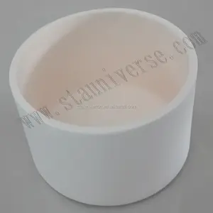 Sta 1000 Ml Nhôm Oxit Al2O3 Gốm Nồi Nấu Kim Loại/Alumina Gốm Cup