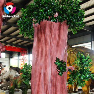 Hấp Dẫn Hot Mới Nhất Bán Lớn Bền Cuộc Sống Kích Thước Nói Cây Với Phong Trào Animatronic Nhà Máy Cho Công Viên Chủ Đề - Product Image 6