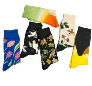 <span class=keywords><strong>Calcetines</strong></span> de algodón para hombre, calcetín personalizado, creativo, chino, para las cuatro estaciones - Product Image 3