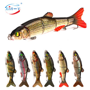Señuelo de pesca multiarticulado <span class=keywords><strong>Sunfish</strong></span> Cebo duro de 4 Swimbait de hundimiento lento segmentado - Product Image 1