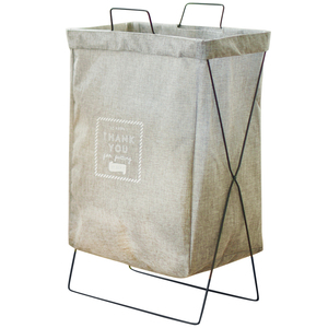 Cesto para <span class=keywords><strong>Ropa</strong></span> Sucia <span class=keywords><strong>de</strong></span> 15'' <span class=keywords><strong>de</strong></span> Alto, <span class=keywords><strong>de</strong></span> Tela y Alambre, con Asas, para Dormitorio, Residencia Universitaria o Lavandería, Gran Capacidad, Buen Precio - Product Image 2