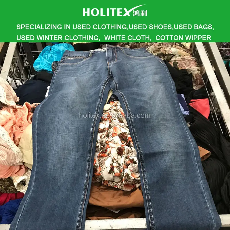 provide high quality fashion second hand clothing used man jeans pants for sale