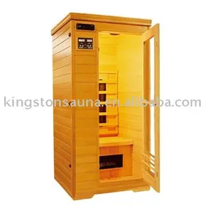 1 kişi Mini taşınabilir kızılötesi sauna FIS-01 seramik ısıtıcılar ile