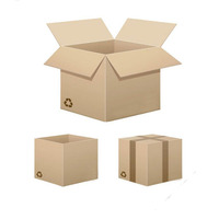 Boîtes d'Expédition et d'Emballage Personnalisées en Carton Ondulé pour Courrier, Déménagement