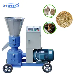 NEWEEK made in china automatic small fish meal cattle poultry feed manufacturing machine with good price