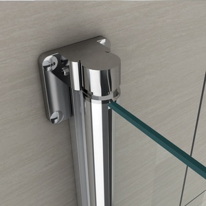 Vasca da bagno partizione disegno <span class=keywords><strong>doccia</strong></span> in vetro dello schermo più di vasca da bagno - Product Image 6