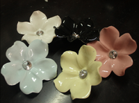 Décoration de mariage en porcelaine, fleurs artificielles en céramique, vente en gros directe d'usine, tailles personnalisables, décoratives