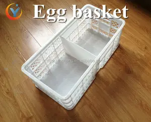 Cheap plastic Storage Egg Basket Moving Egg Crate/Basket factory transportation cage box container