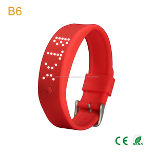 Nueva usable reloj inteligente B6 pulsera inteligente monitor de sueño para iphone samsung ios android - Product Image 4